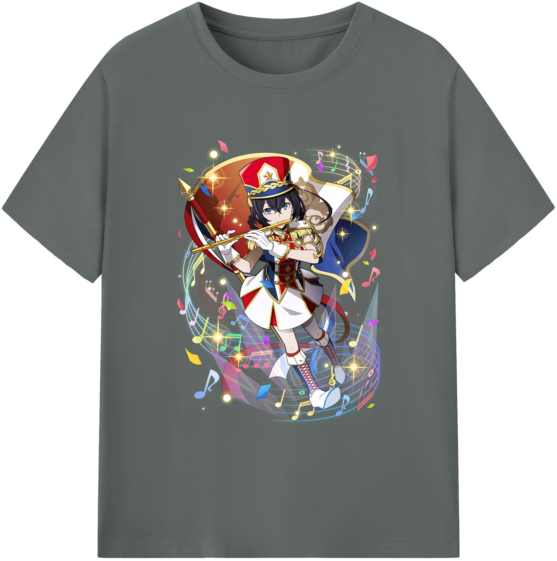 （画像用） 文豪ストレイドッグス Bungo Stray Dogs 綿100％ メンズ半袖Tシャツ｜肌触りやわらか＆通気性